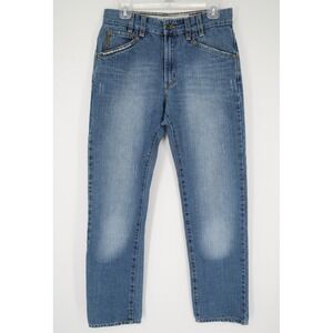 Armani‎ Jeans Mens 31 Straight Light Wash Denim Mid Rise Stretch 31x33